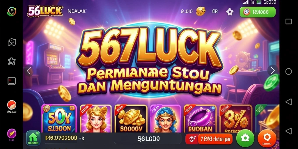 Tampilan gameplay menarik di 567LUCK dengan fitur Slot yang menarik.