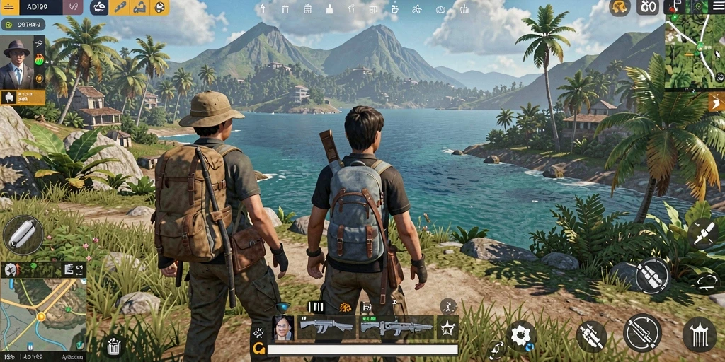 Gameplay Open World ADI99 dengan detail lingkungan yang menakjubkan.