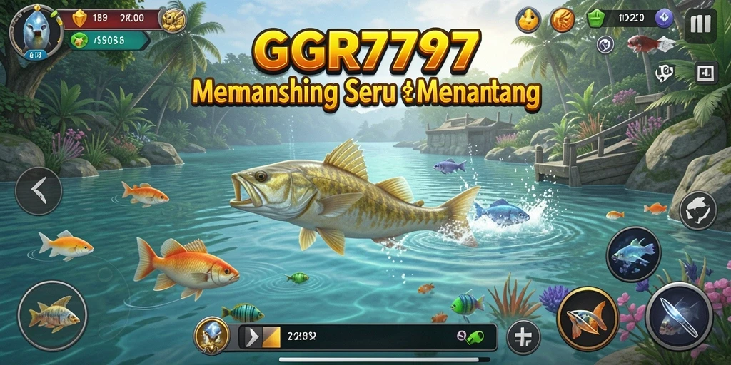 Gameplay GGR7777 yang menampilkan pengalaman memancing luar biasa.