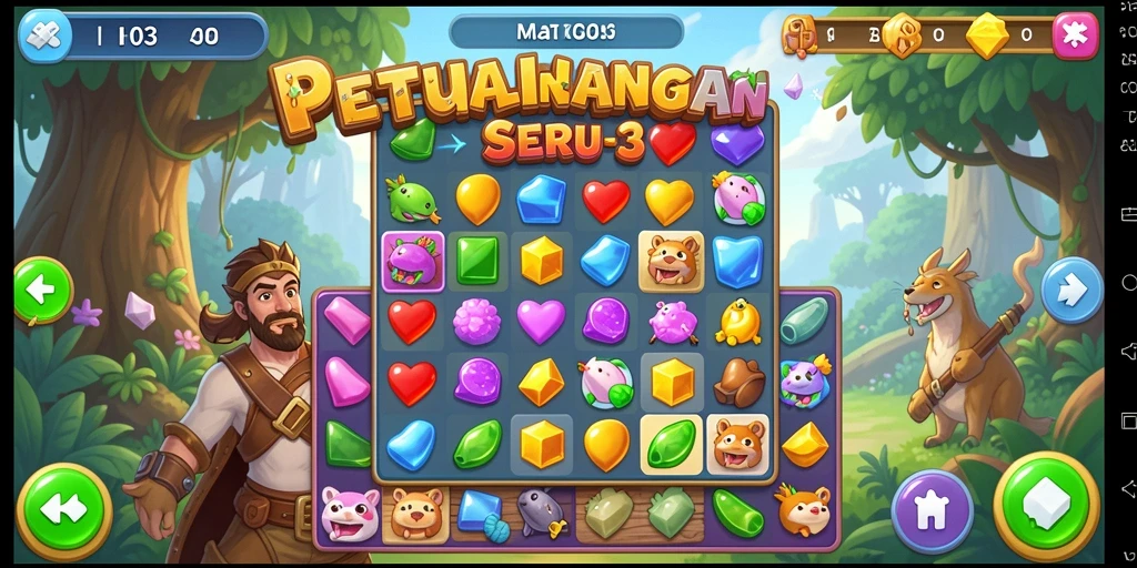 Tangkapan layar H03 menampilkan gameplay seru dan warna-warni.