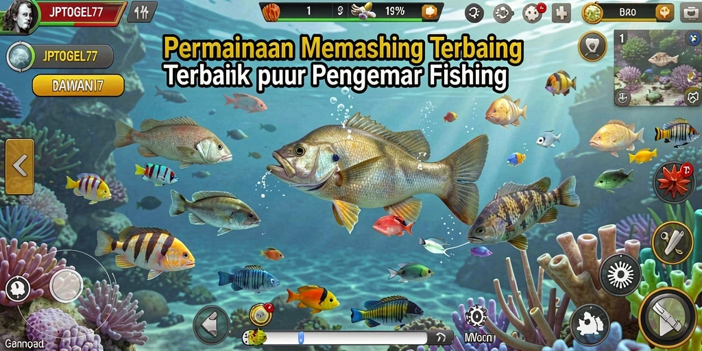 Tangkapan besar di laut dengan gameplay memancing yang seru.