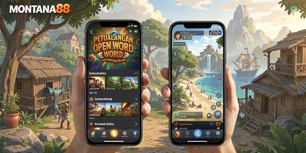 Gameplay MONTANA88 yang menakjubkan dalam dunia Open World.