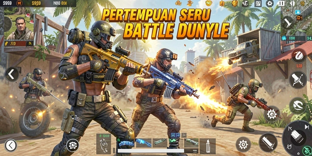 Gameplay seru di S9S9 dengan pertempuran strategis.